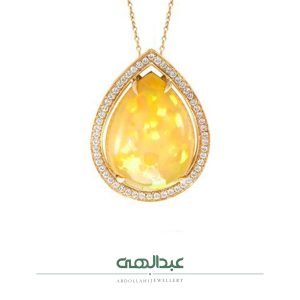 آویز جواهر اوپال کد B0463