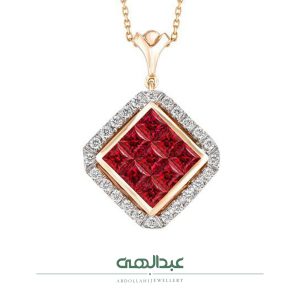 آویز جواهر یاقوت سون گیا کد B4055