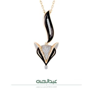 آویز جواهر اونیکس کد 9836