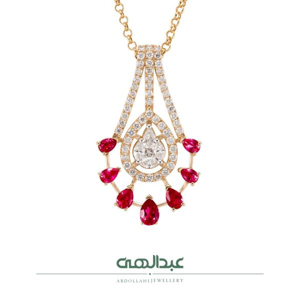 آویز جواهر زنانه کد B3980