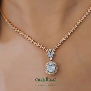 Jewel necklace Diamond necklace Diamond necklace Marquis jewel necklace