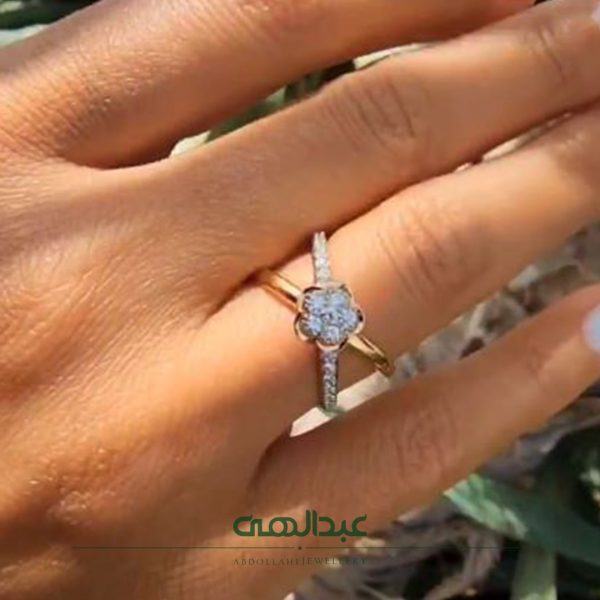 انگشتر جواهر انگشتر الماس انگشتر برلیان انگشتر جواهر ظریف انگشتر جواهر تک نگین