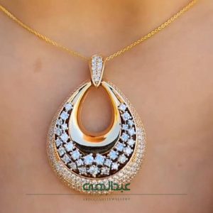 Diamond jewelry pendant
