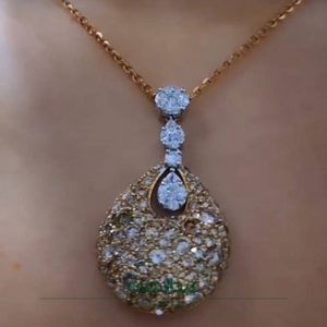 Jewelry pendant, diamond pendant, diamond pendant, teardrop jewelry pendant, Marquis jewelry