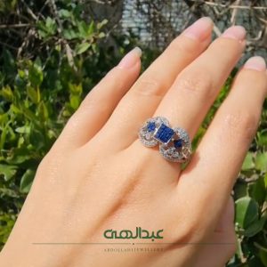 Jewelry ring, diamond ring, brilliant ring, sapphire ring, jewelry ring code R2994