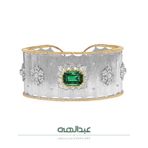 دستبند جواهر کد B7218 | جواهری عبدالهی