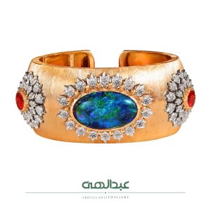 دستبند جواهر کد B7152 | جواهری عبدالهی