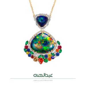 آویز جواهر کد B7209