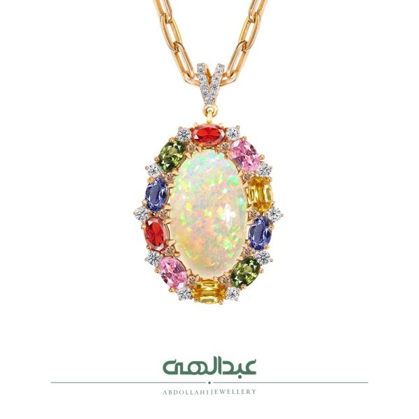 آویز جواهر کد B7023