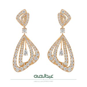 گوشواره جواهر کد B0322