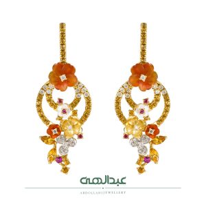 گوشواره جواهر کد 4792