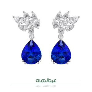 گوشواره جواهر کد B5244