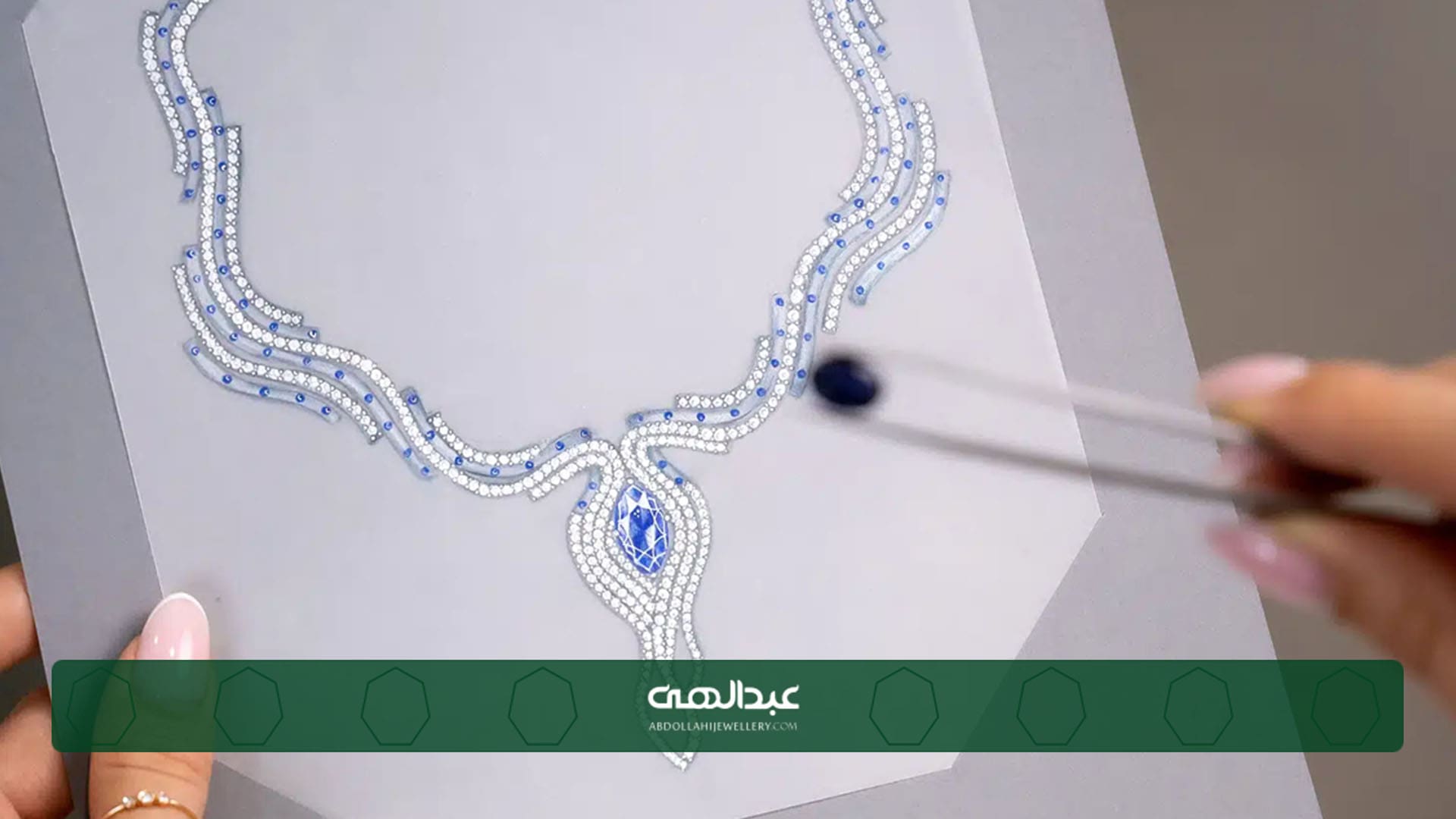 تنوع در طراحی و استفاده از متریال در آثار جواهرسازان معاصر ایرانی | جواهری عبدالهی