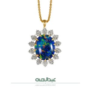آویز جواهر کد B6603 | جواهری عبدالهی