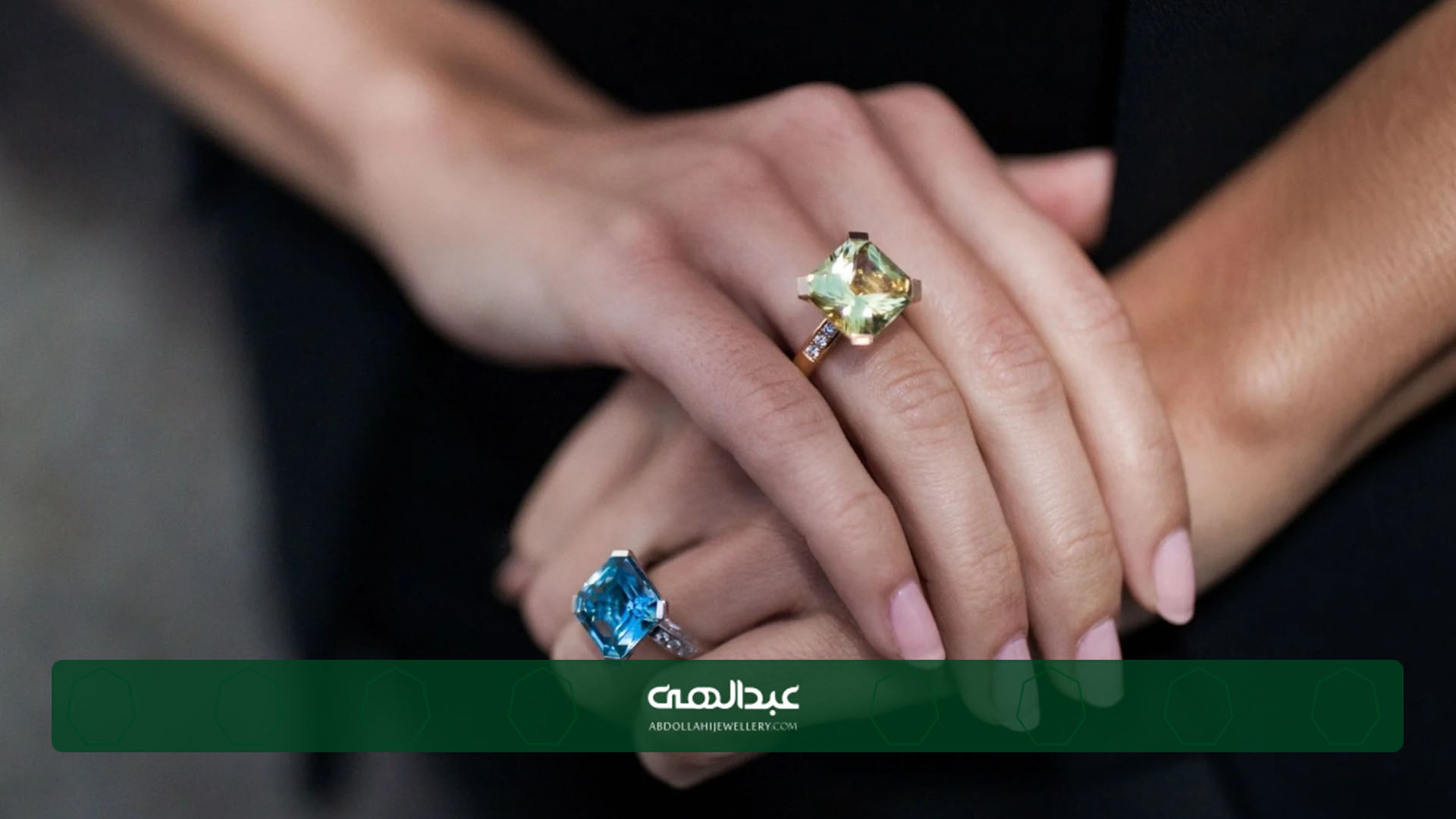 رنگ‌های سنگ‌های قیمتی و تأثیرات روانی آن‌ها | جواهری عبدالهی