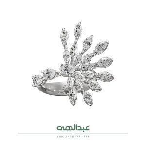 انگشتر جواهر کد B7102 | جواهری عبدالهی