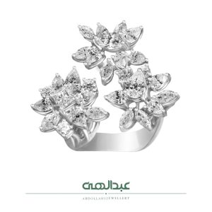 انگشتر جواهر کد B4716 | جواهری عبدالهی