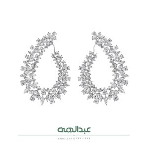 گوشواره جواهر کد B7114