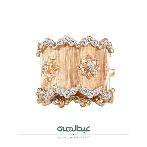 انگشتر جواهر کد B5071 | جواهری عبدالهی