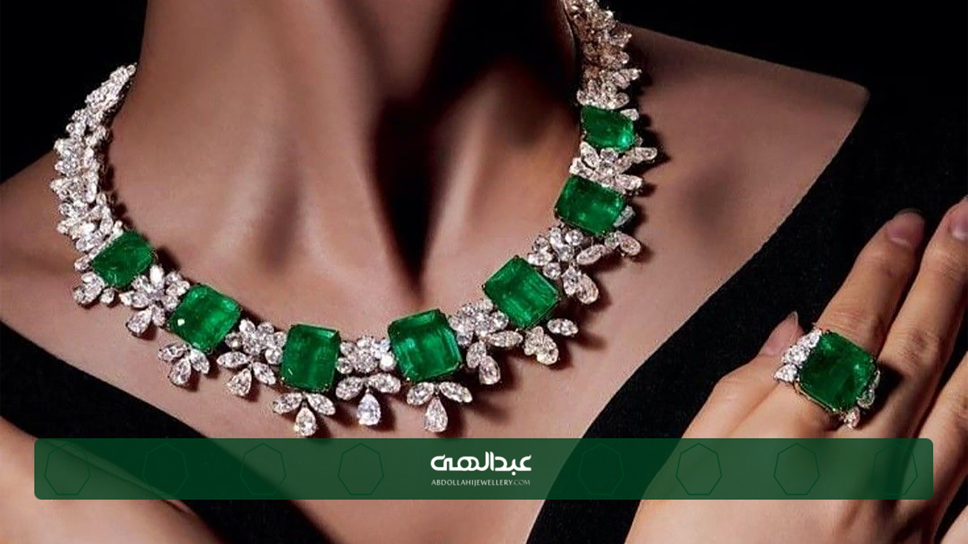 راز درخشش زمرد